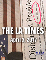 Just 72 days after inauguration on January 20, 2017, The Los Angeles Times editorial board published a blistering review of President Donald Trumps first two months in office in a 4-part editorial. The attack by mainstream media had begun.